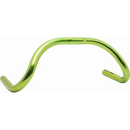 BIG ROC TOOLS Single Speed Bike Handle Bar Green- Bore 26 mm- 22 x 7 in. 57HBHSRA106GN